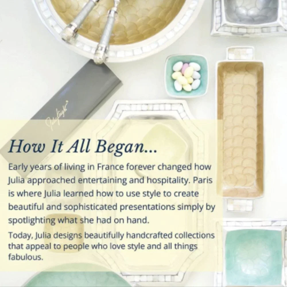 Julia Knight Peony Salad Serving Set